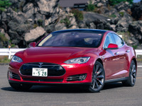 テスラ モデルS P85D、0-100km/h加速は3.3秒…2モーターのスーパーEV［写真蔵］ 画像