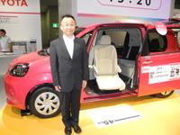 トヨタの新タイプ福祉車両「高齢者の閉じこもりをなくすために」…開発担当主査 画像