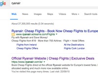 ライアンエアー、オンライン広告の透明性とユーザー利益の保護でGoogleに訴え 画像
