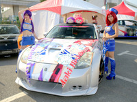 ピーカン天気で痛車満載! 痛Gふぇすた in お台場、1000台の痛車が集結 画像