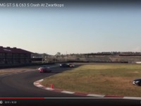 2台のAMG 車、まさかの同士討ち…デモ走行でアクシデント　［動画］ 画像