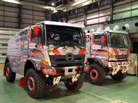 【ダカール16】日野チームスガワラ、レンジャー2台で参戦…エンジン、サスペンションを強化 画像