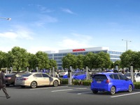 ホンダ、米本社にEV充電スタンド増設…120基追加 画像