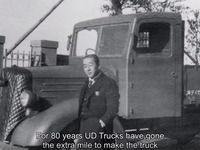 【東京モーターショー15】UDトラックス、予告映像を公開…80年の歴史を振り返る 画像