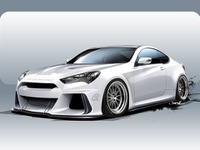 【SEMAショー15】ヒュンダイ ジェネシス クーペ、500馬力超えへ…ライバルは M4 と RC F 画像