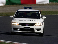 【F1日本GP】写真蔵…オフィシャルカーにシビック タイプR 4ドアセダン 画像