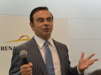 【東京モーターショー 15】日産ゴーンCEO「自動運転の量産化は行政次第、日本は最有力」 画像