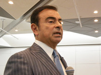 【東京モーターショー 15】日産ゴーンCEO「業界の合従連衡は加速化する」 画像