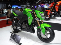 【東京モーターショー15】カワサキ Z125 PRO…日本初公開の125ccモデル［詳細画像］ 画像