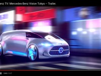 【東京モーターショー15】メルセデス ビジョンTokyo、夜の東京を駆ける［動画］ 画像