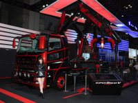 【東京モーターショー15】三菱ふそう スーパーグレートV スパイダー［詳細画像］ 画像