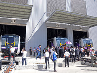 バンコク都市鉄道のパープルライン、車両基地が完成…来年5月から無料運行 画像