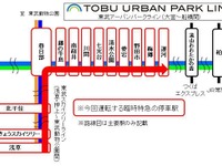 東武鉄道、野田線直通の臨時特急を運転…忘年会シーズンの利便性向上 画像