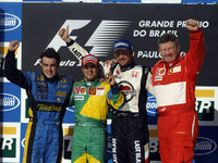 【F1ブラジルGP】決勝…強烈な印象を残し、皇帝シューマッハ 画像