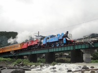 トーマスとジェームスが連結走行…大井川鐵道の特別なクリスマス 画像