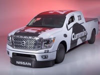 【SEMAショー15】日産 タイタン 新型、最高速記録挑戦へ…307km/h超え目指す 画像