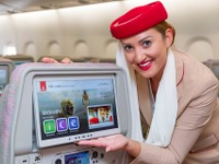 エミレーツ航空、新型の機内エンターテインメント・システムを導入…B777-300ERとA380 画像