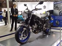 【名古屋モーターショー15】スズキ、海外向けロードバイク SV650 を日本初公開 画像