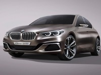 【広州モーターショー15】BMW、コンセプト コンパクト セダン 初公開 画像
