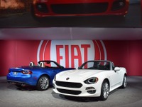 【ロサンゼルスモーターショー15】フィアット 124 スパイダー、北米は160馬力…欧州よりパワフル 画像