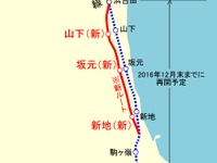 JR東日本、常磐線相馬～浜吉田間を来年12月末までに再開へ 画像