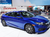 【ロサンゼルスモーターショー15】ホンダ シビック クーペ 新型…コンセプトそのままに［詳細画像］ 画像