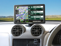 トラックモード搭載ポータブルナビ、発売開始…狭い道を避けたルートを案内 画像