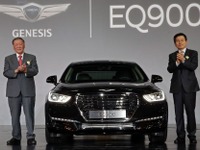 ヒュンダイの高級車ブランド、ジェネシス…最上級サルーン「G90」発表 画像