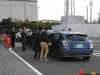 【エコプロダクツ15】エコカー乗車体験、一番人気はやはり MIRAI 画像