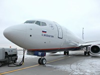 名前は「S・エイゼンシュテイン」…アエロフロート・ロシア航空が新造機受領 画像