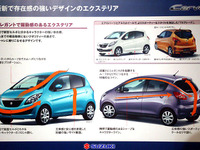 【スズキ セルボ 新型発表】立体感、塊感 画像