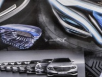 メルセデス Eクラス セダン 次期型、表情見えた 画像