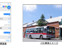 ナビタイム、対応バス路線に函館バスや日本中央バスなどを追加 画像