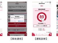 損保ジャパン、個人向けテレマティクスサービスアプリを配信…カーナビ機能付 画像