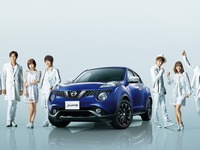 日産 ジューク が「AAA」とコラボ…メンバー7人イメージした7色を用意 画像