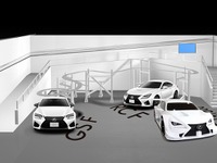 【東京オートサロン16】レクサス、1/59スケールのサーキットでレースを疑似体験 画像