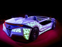【CES16】ボッシュの新コンセプトカー、ダッシュボード全体がディスプレイに 画像