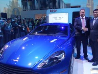 【CES16】アストンマーティンと中国IT企業、ラピードS のコネクティビティを強化 画像