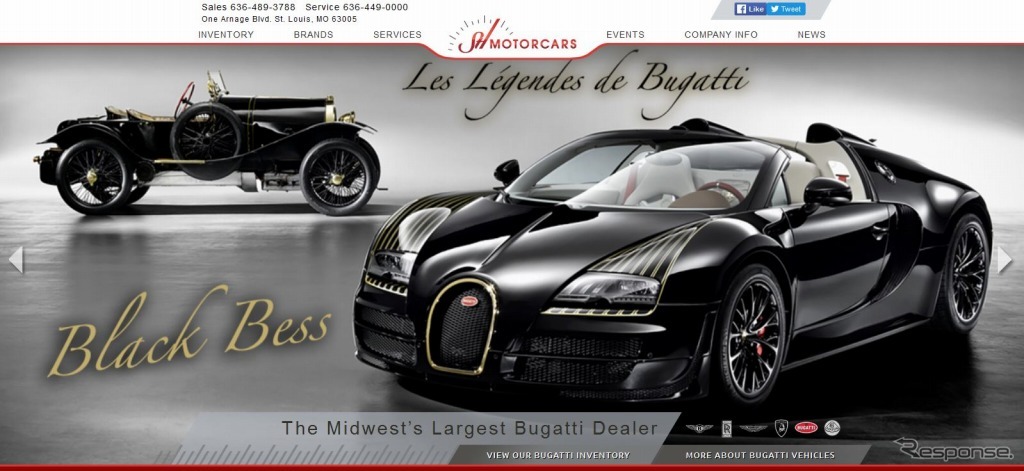 「.cars」を運用中のサイト Stl MOTORCARS