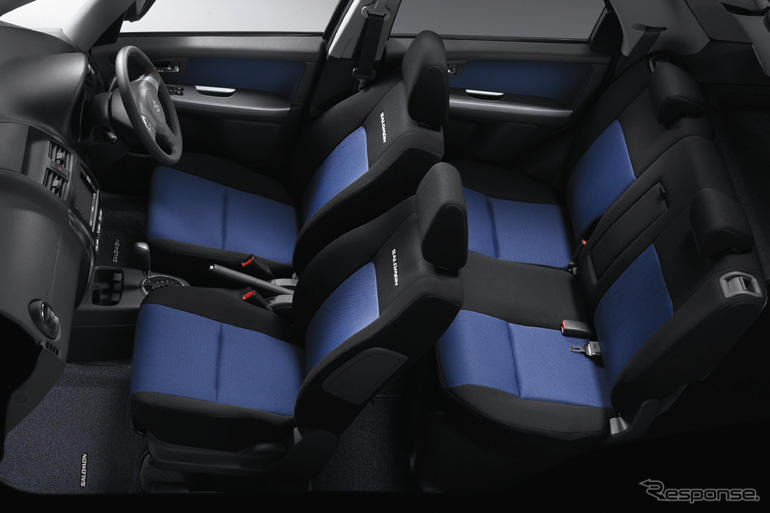 スズキ SX4 にウインター仕様のサロモンリミテッド