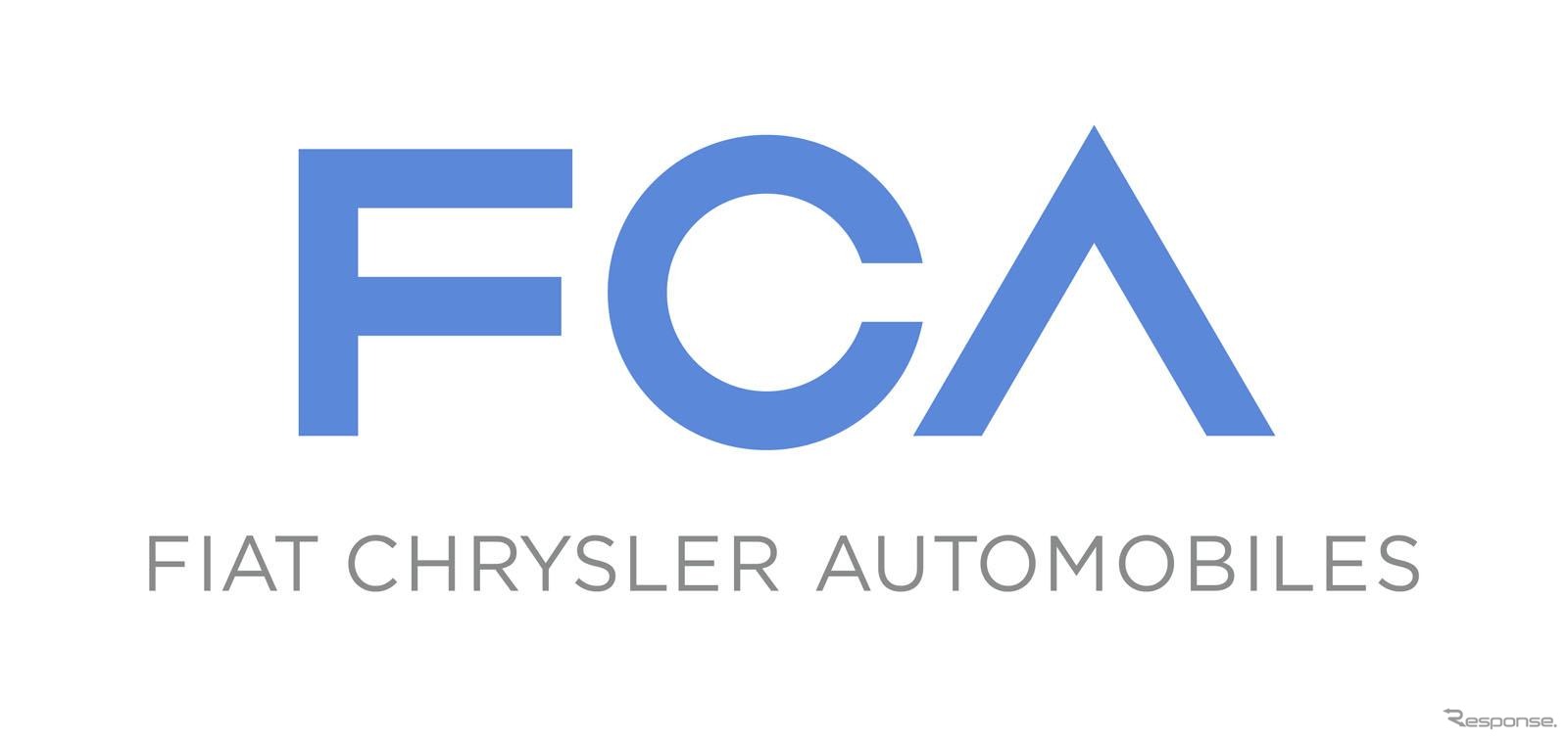 フィアット クライスラー オートモービルズ（FCA）のロゴ