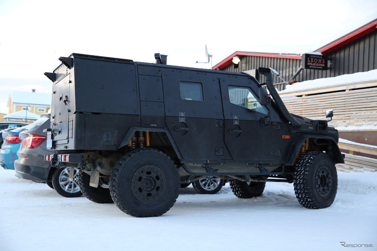 メルセデスベンツ LAPV（Light Armored Patrol Vehicle）スクープ写真