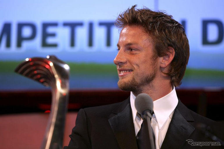 【ホンダF1】バトン、グラハム・ヒル賞受賞