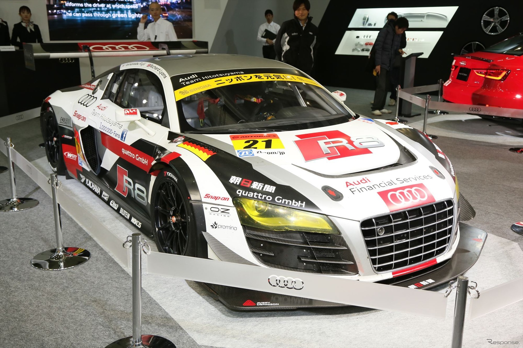 アウディ R8 LMS ウルトラ（東京オートサロン16）