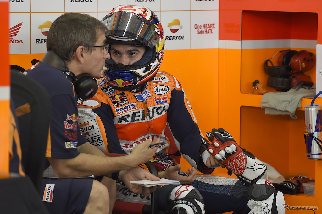 Repsol Honda TeamからMotoGPクラスに参戦するダニ・ペドロサ。