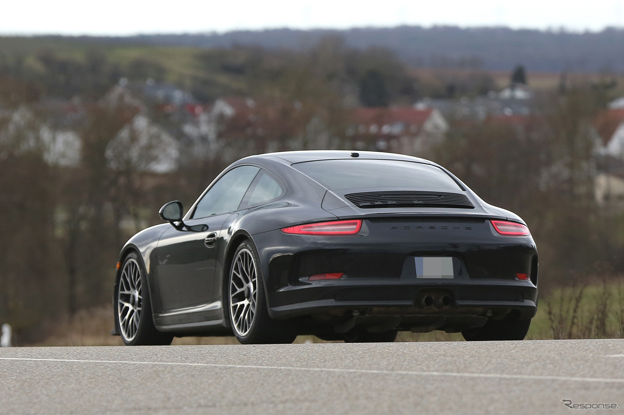 ポルシェ911R スクープ写真