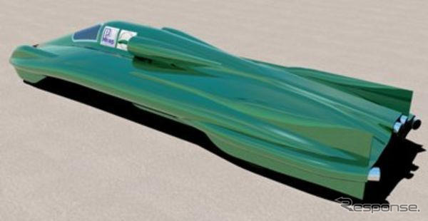 蒸気自動車の世界最高スピードに挑戦