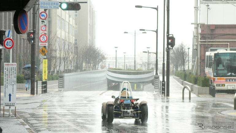 【中学生ハイブリッド教室】世田谷1号、ナンバーを取得