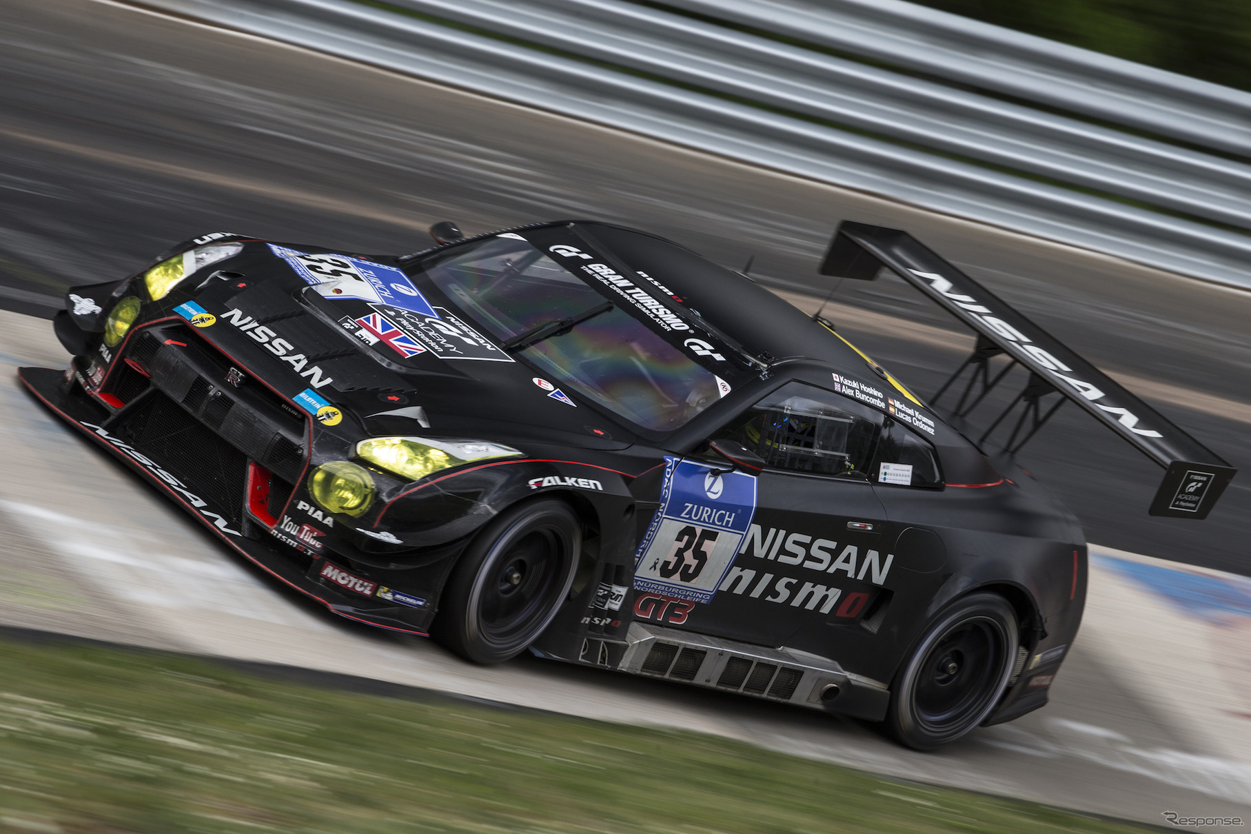 『Nissan GT-R NISMO GT3』はスーパー耐久、ブランパンGT、ニュル24時間など、国内外の様々なレースでフル回転の活躍を見せる。