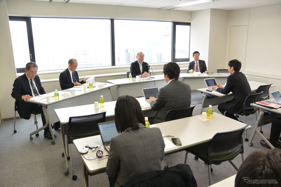 日本自動車販売協会連合会 久恒兼孝 会長 会見